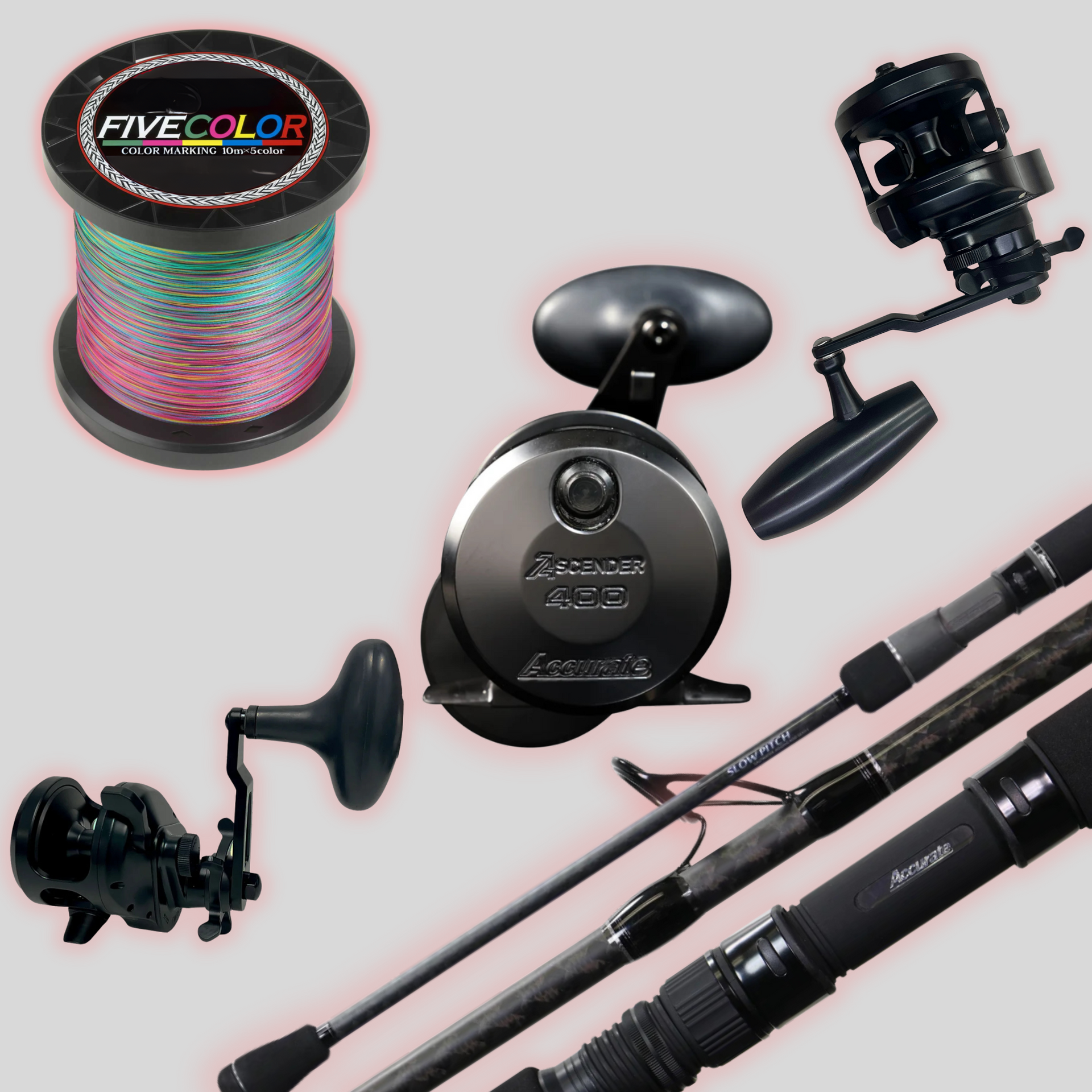 Accurate Ascender Valiant Combo | Slow Pitch Jigging Setup with