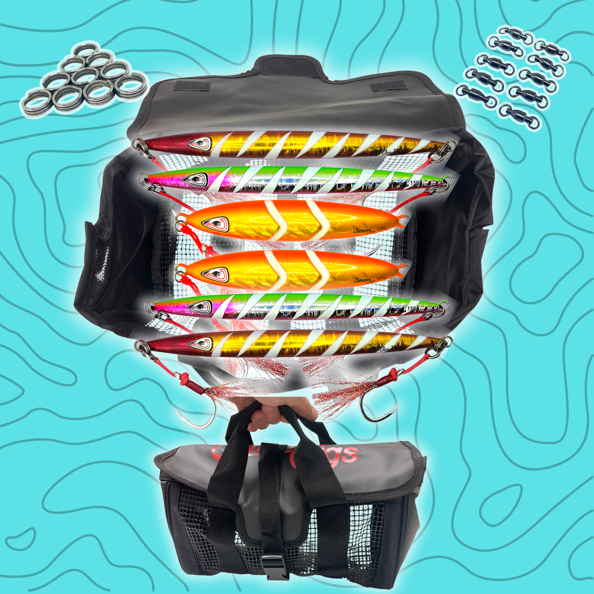 Slow Pitch Jig Bundle - Deep Drop Adventure Pack (6 Jigs)