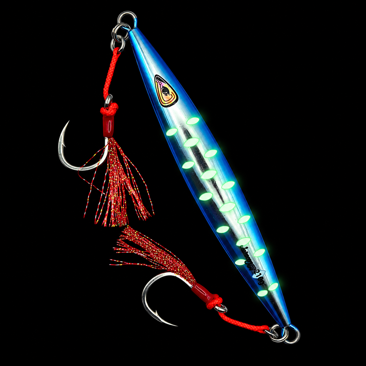 Tuna Teaser Blue/Pink Glow Slow Pitch Jig