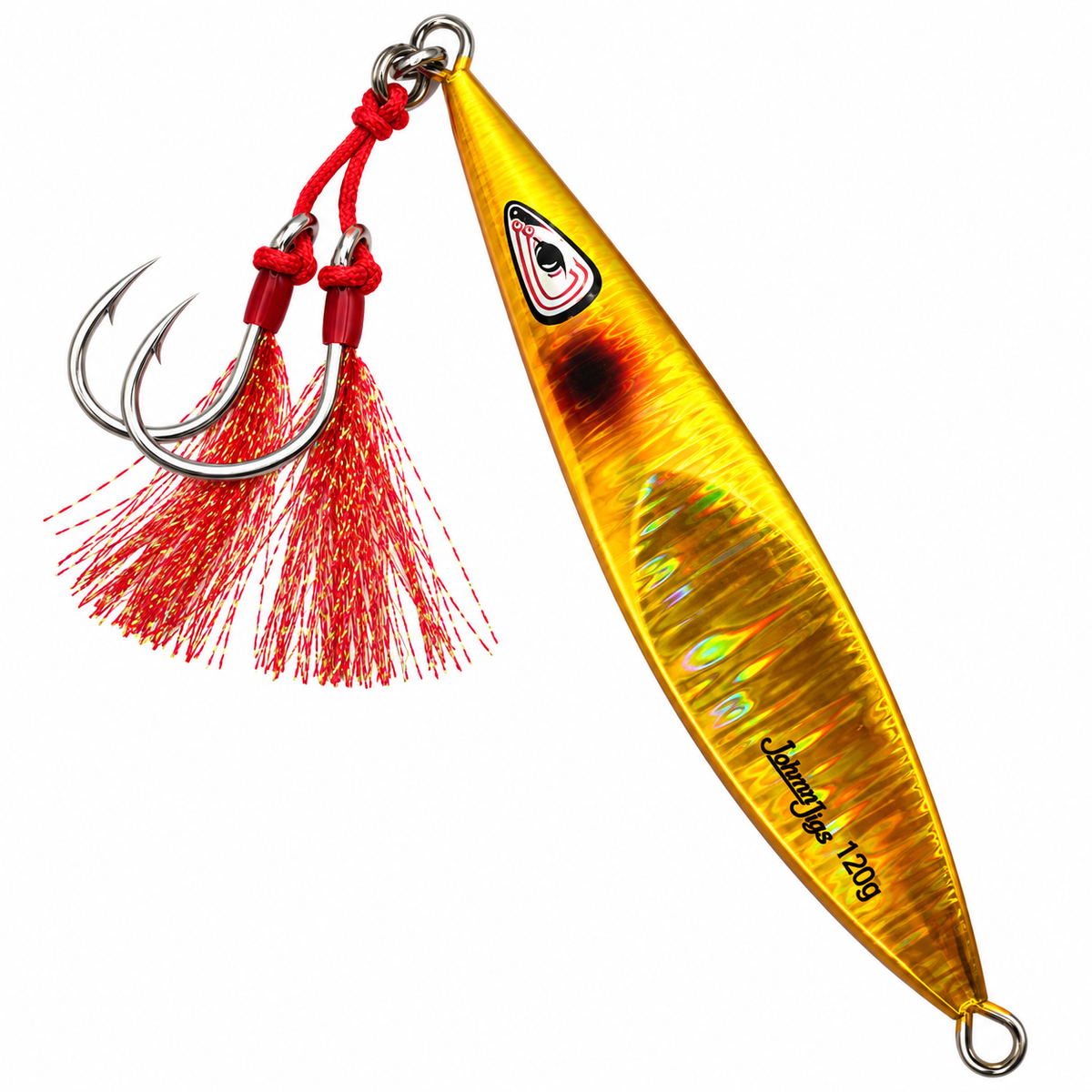 Super Sonic Gold/Red Slow Pitch Jig