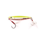 Casting jig green and pink for mahi or dolphin with treble hook