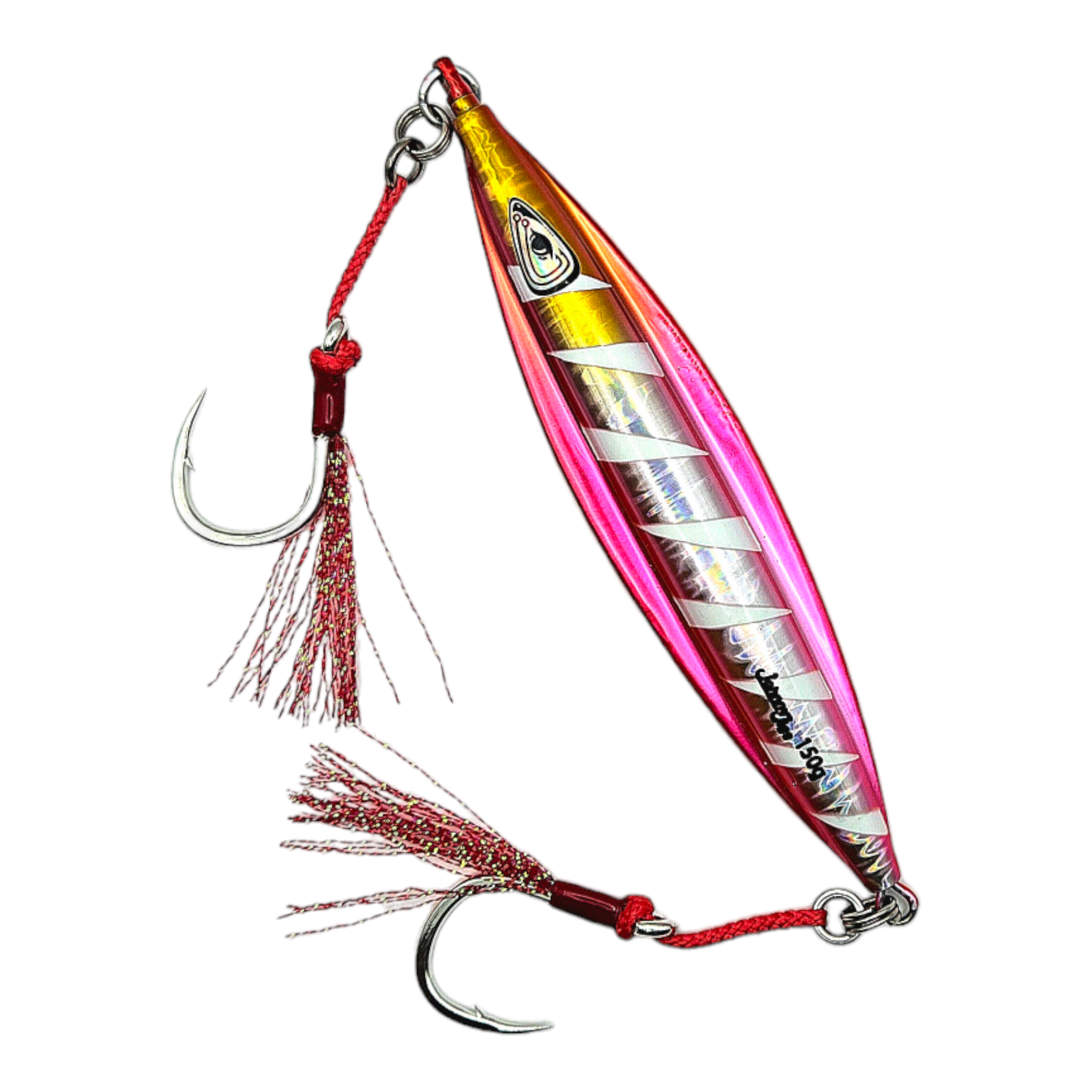 Torpedo Glider UFO Guava Glow Slow Pitch Jig