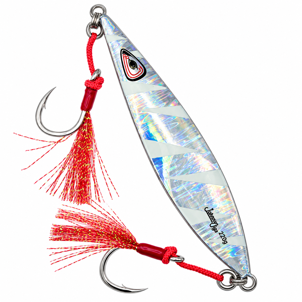 Super Sonic Silver Glow Slow Pitch Jig