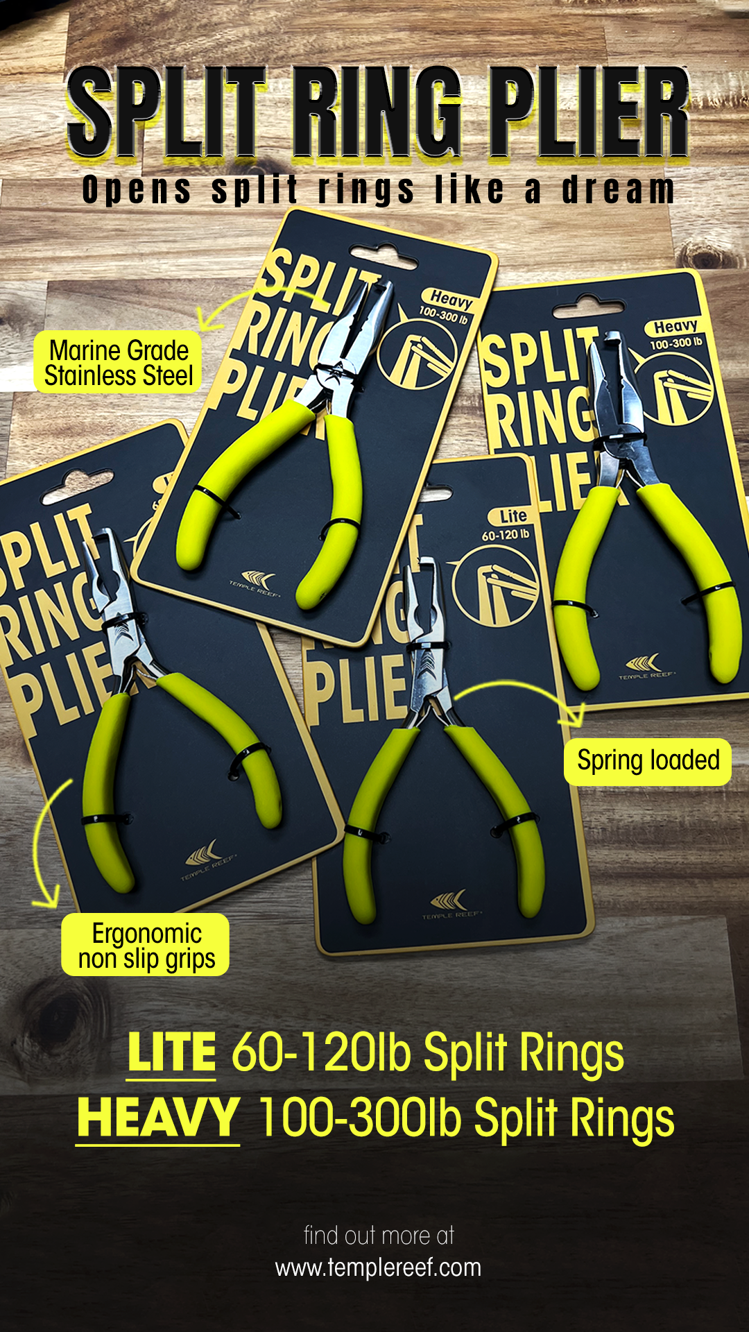 Temple Reef Split Ring Plier