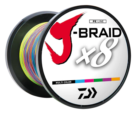 DAIWA J-Braid X8 3300yd 30# spool – Johnny Jigs