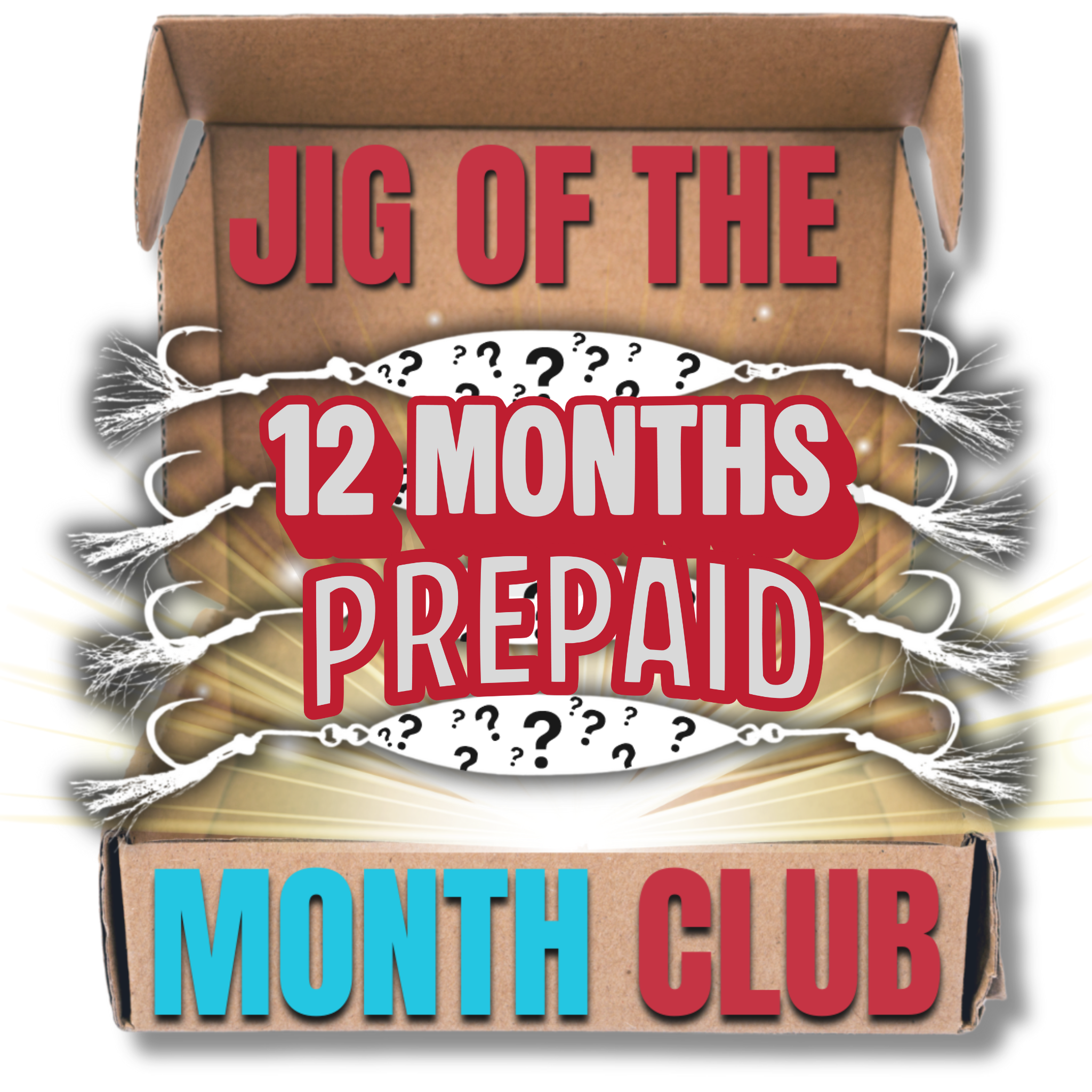 Jig of the Month Club | 12 Months Prepaid