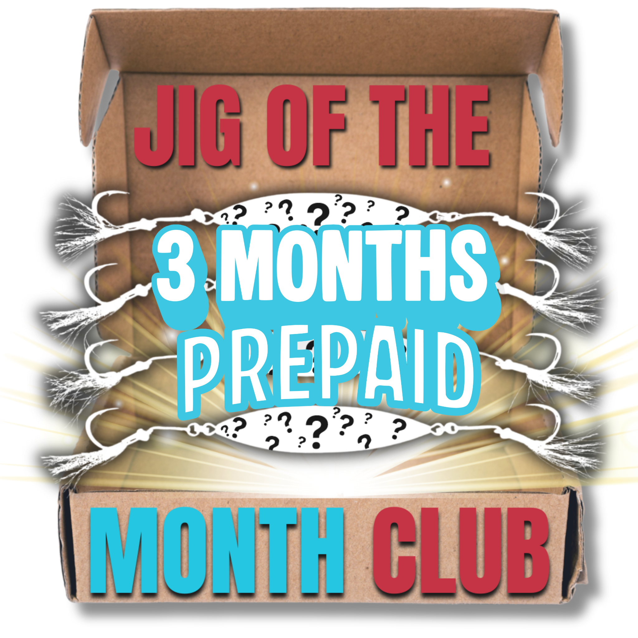 Jig of the Month Club | 3 Months Prepaid