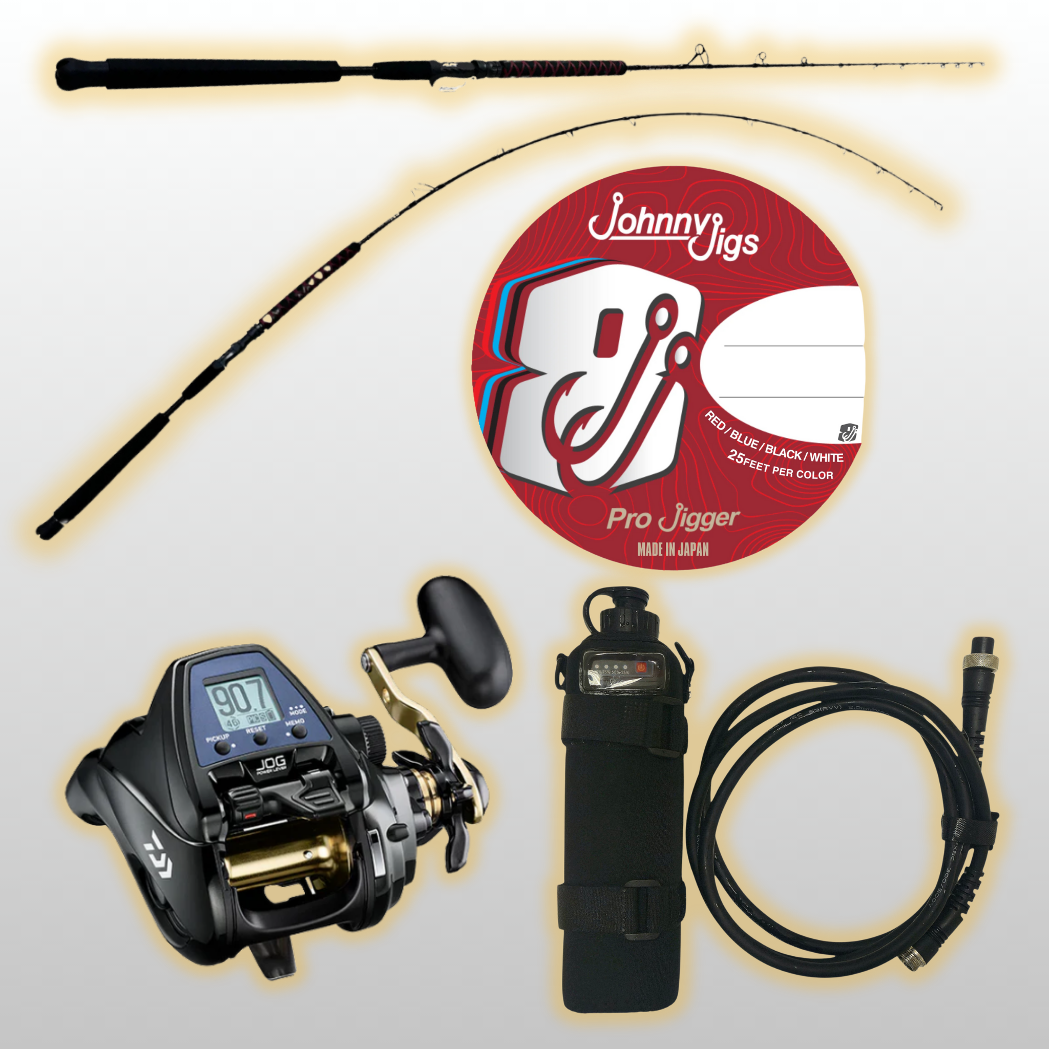 Johnny Jigs® Railer + Tanacom  S500J Dual-Threat Combo