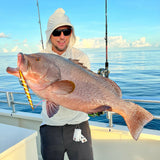 Speckled Hind Kitty Mitchell grouper Caught by Johnny Steadham on a slow pitch jig