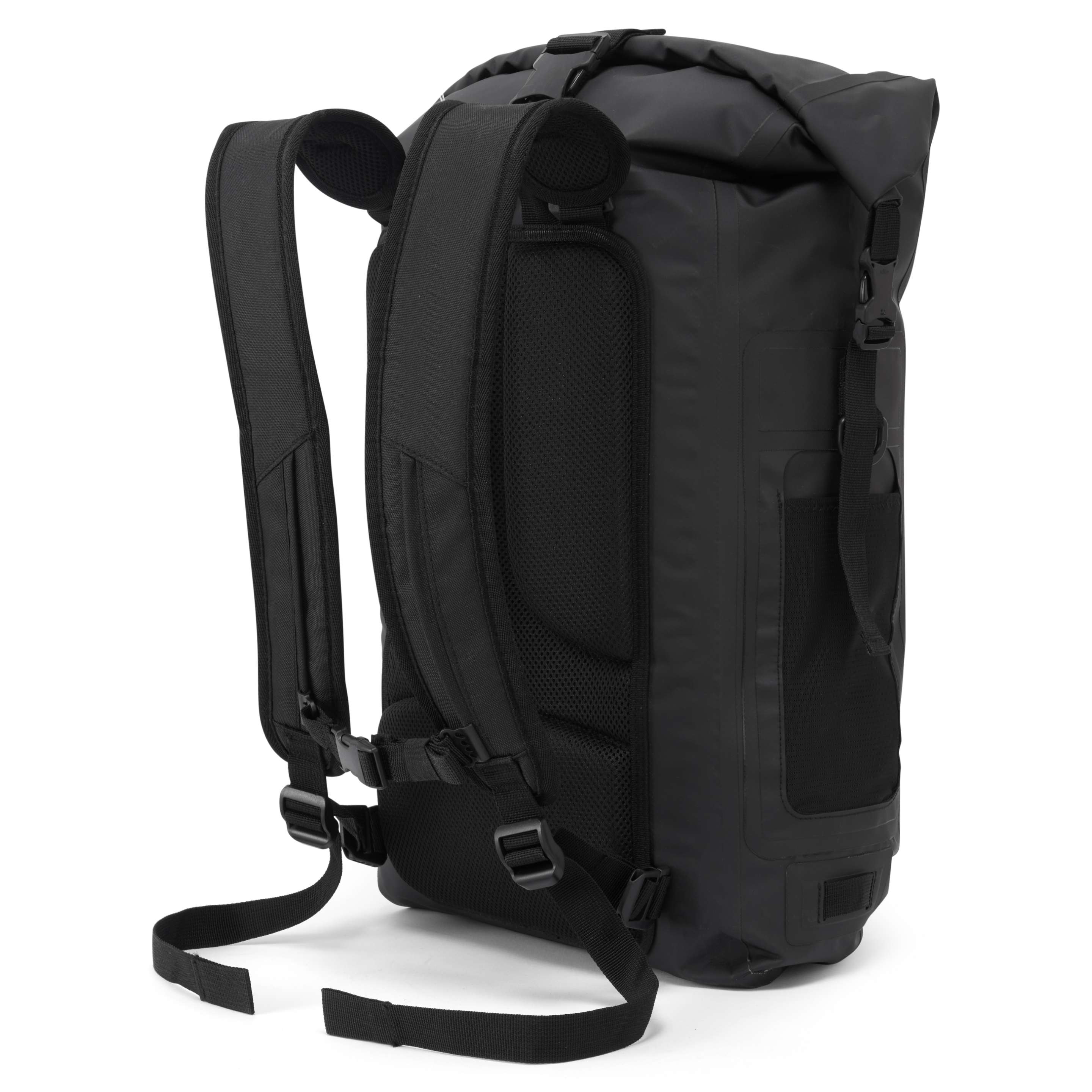 Voyager 30L Waterproof Rolltop Backpack - Black