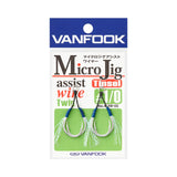 VANFOOK Micro Jig Assist Wire Twin 1/0