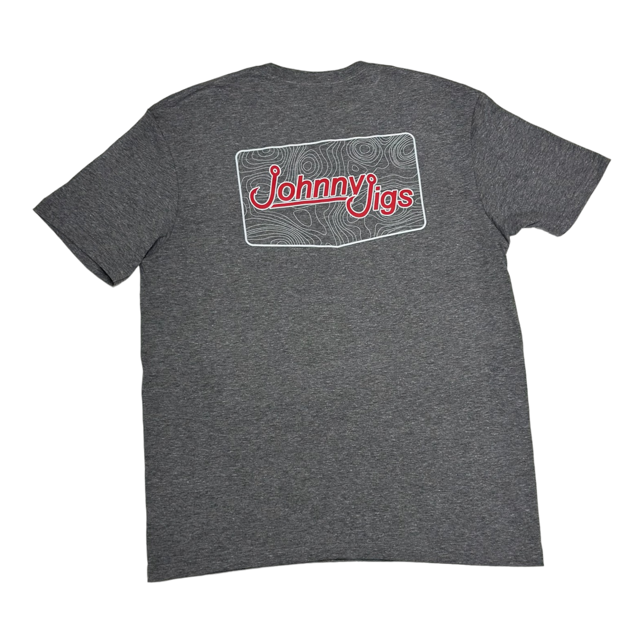 JohnnyJigs Topo Chart Soft Style T-Shirt