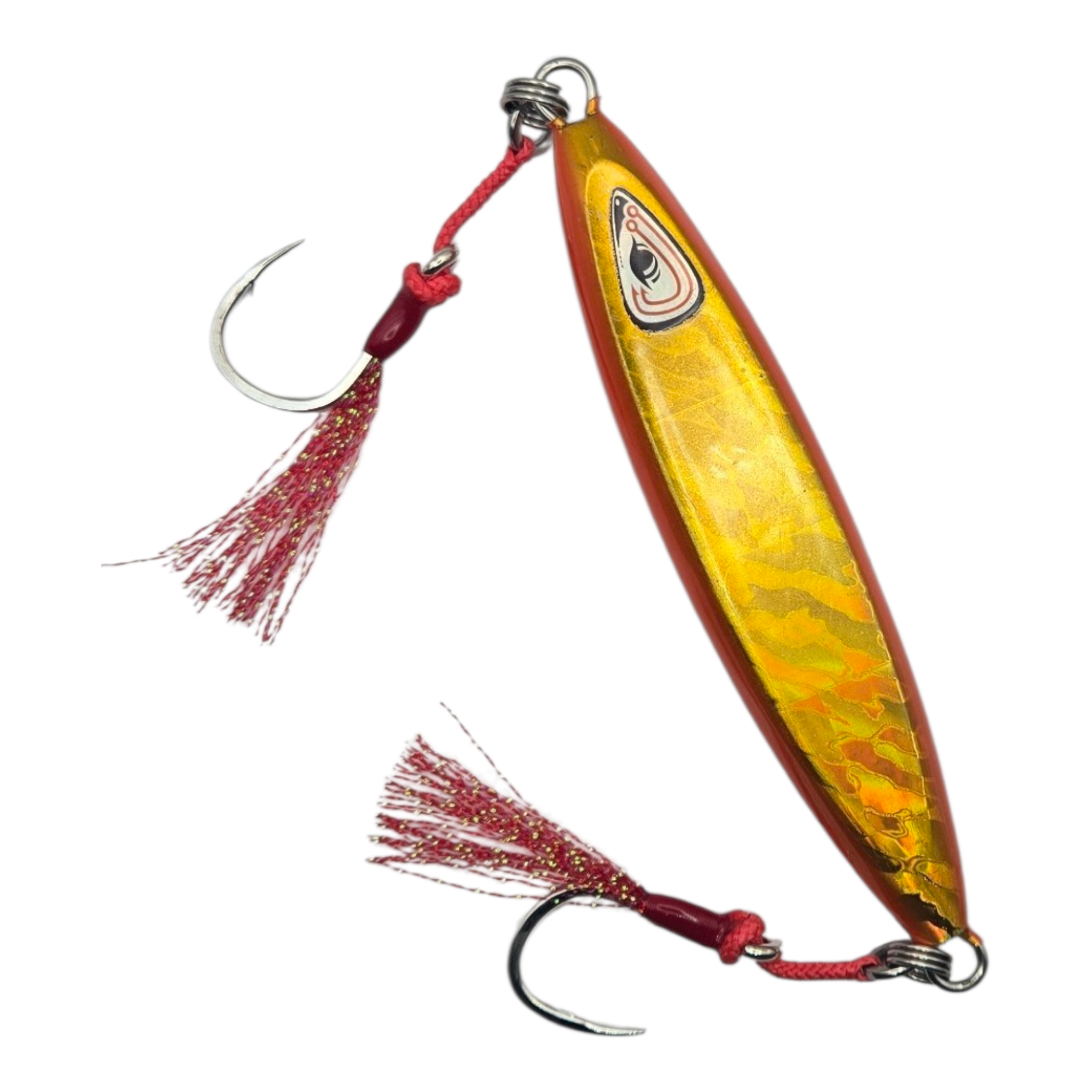 One Drop Orange/Gold Glow Slow Pitch Jig