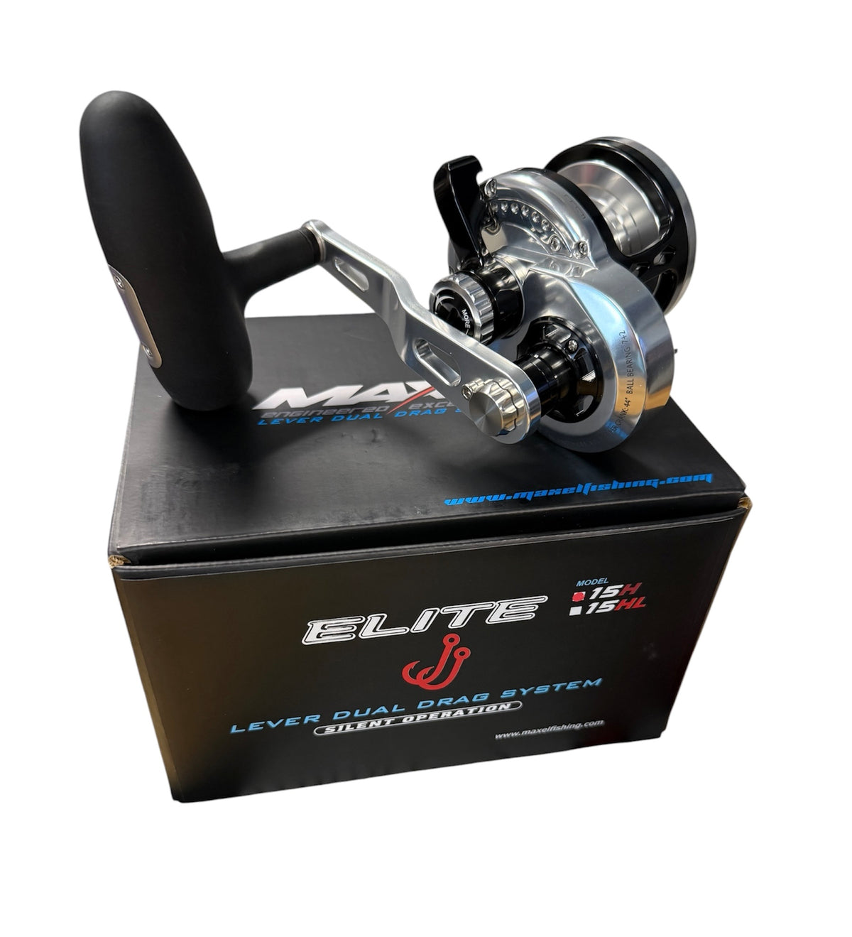 Johnny Jigs® Elite 15H Lever Drag Jigging Reel