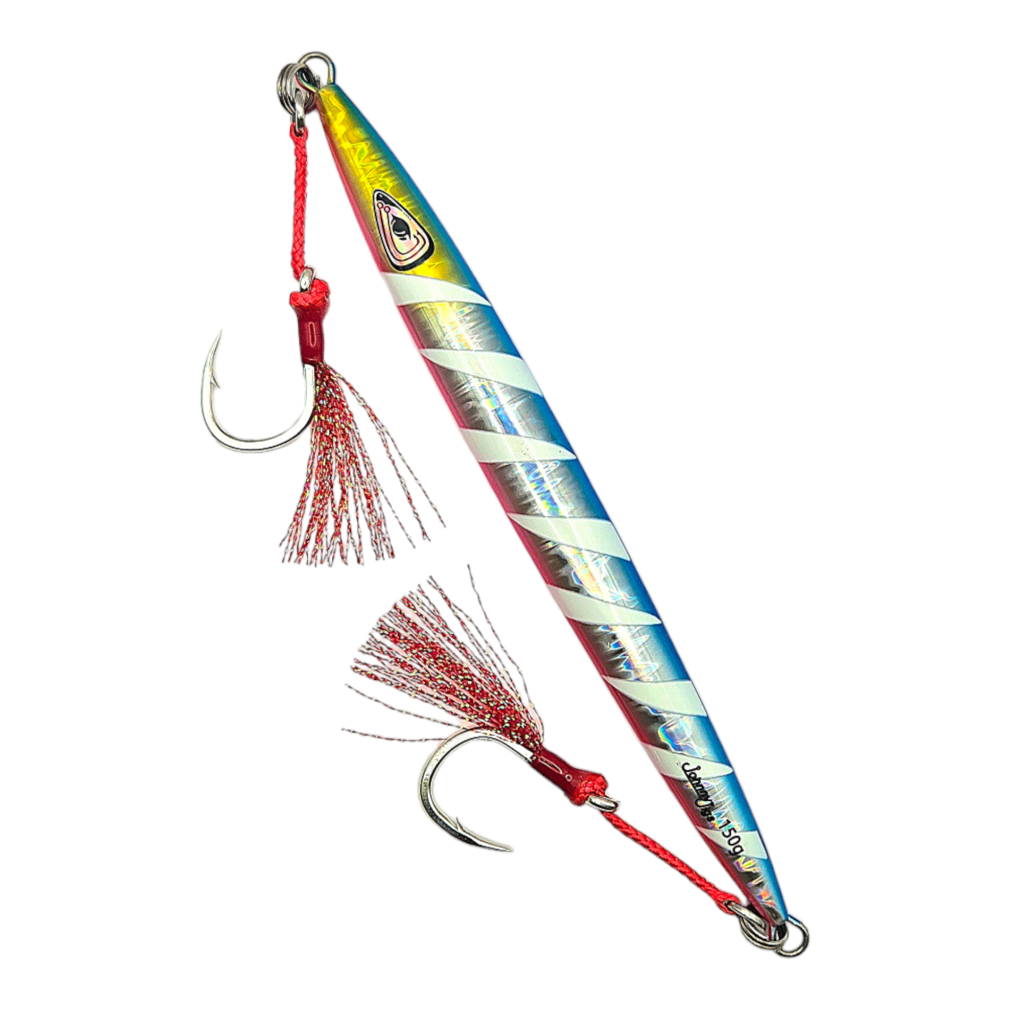 Torpedo Pink/Blue Glow Slow Pitch Jig