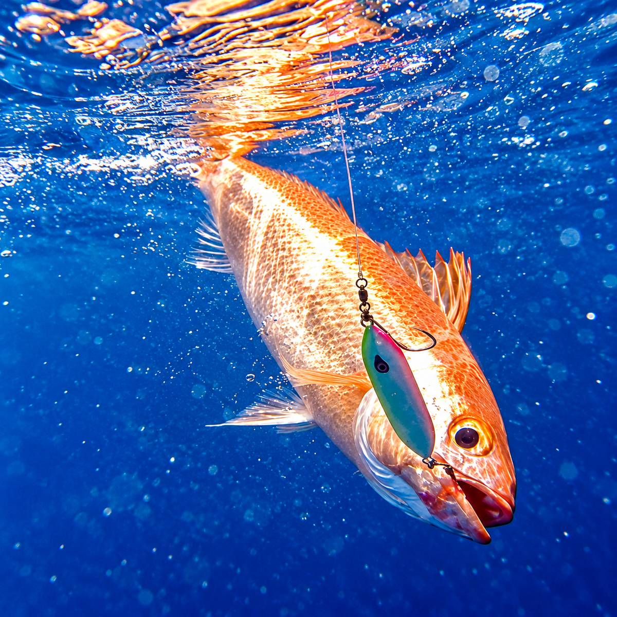 The Railer All Glow Slow Pitch Jig