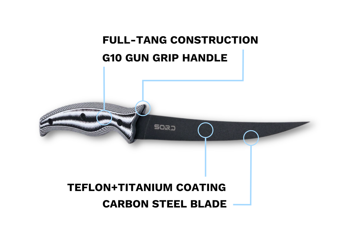 SORD Fillet Knives