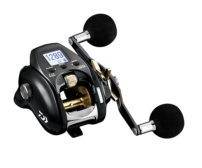 Daiwa Seaborg G300J-DH Electric Reel + Gomexus Power Handle Upgrade