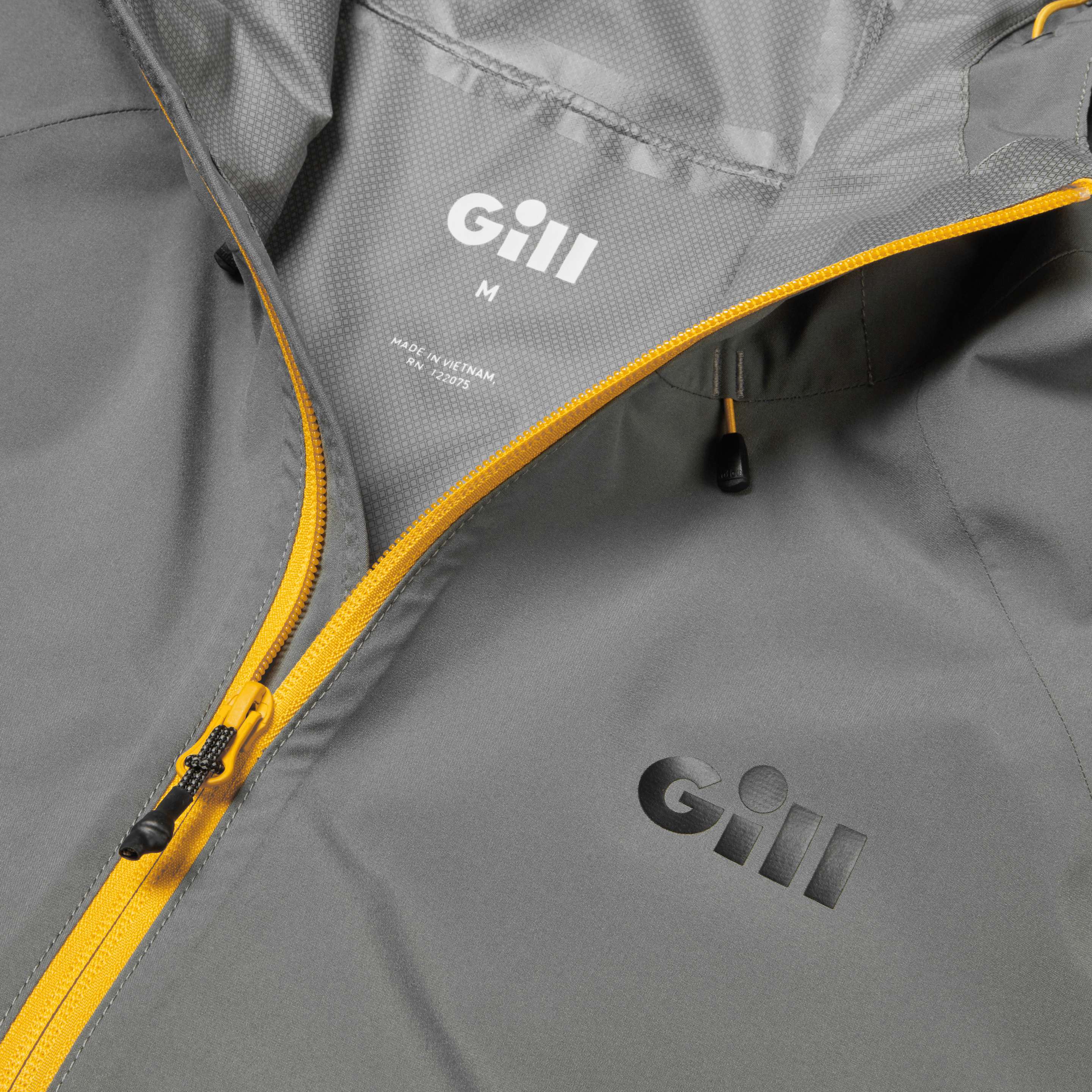 Voyager Hooded Waterproof Jacket - Ash