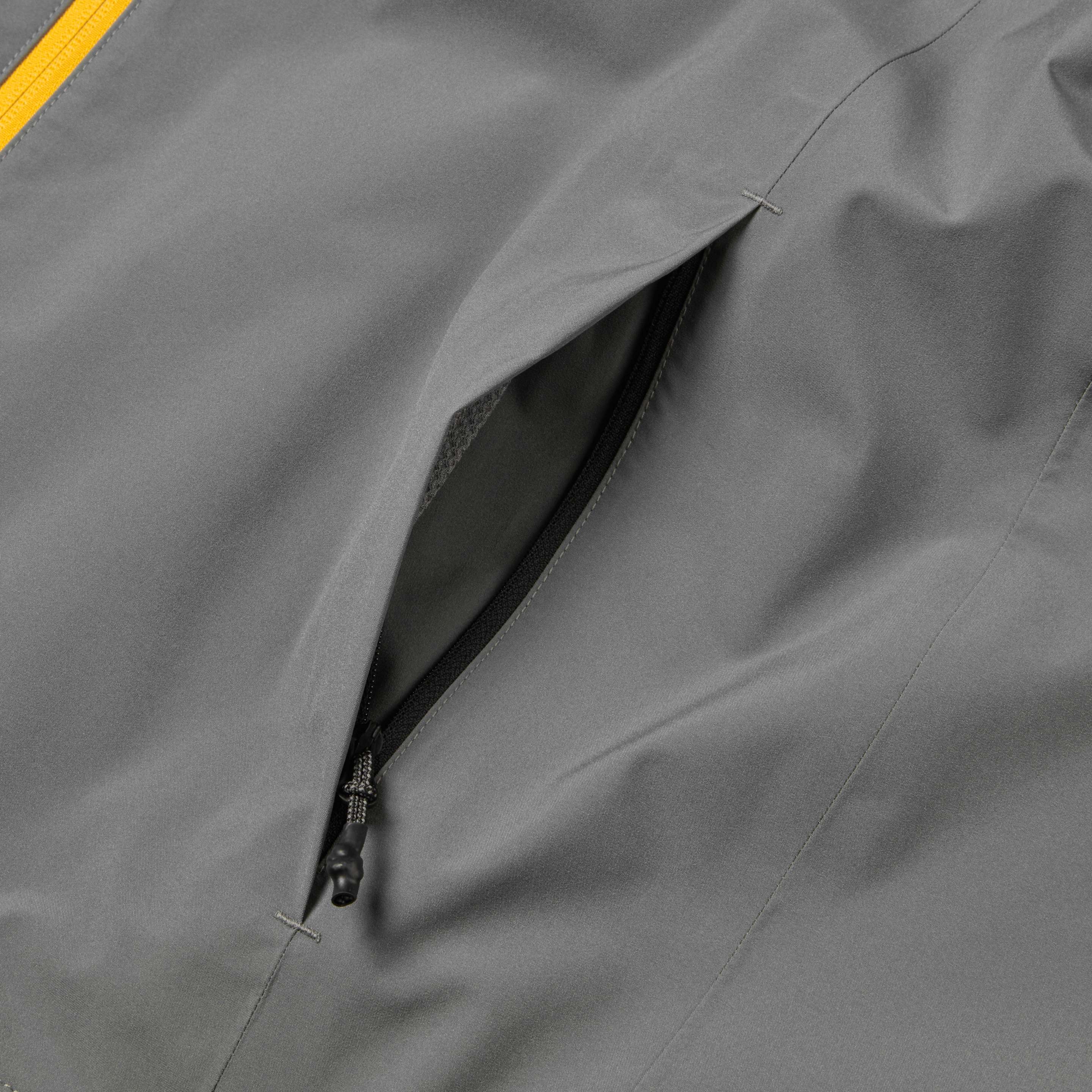 Voyager Hooded Waterproof Jacket - Ash