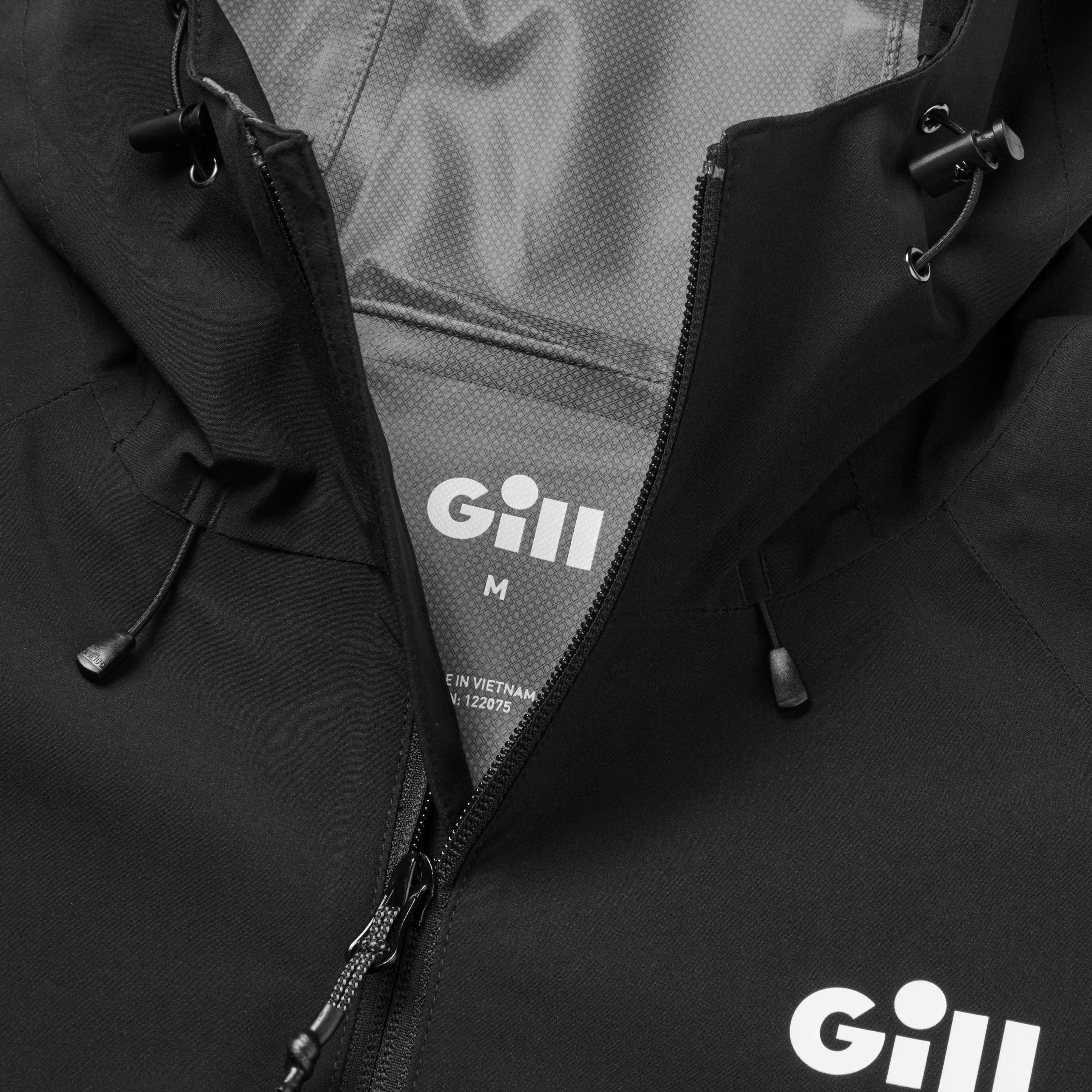 Voyager Hooded Waterproof Jacket - Black