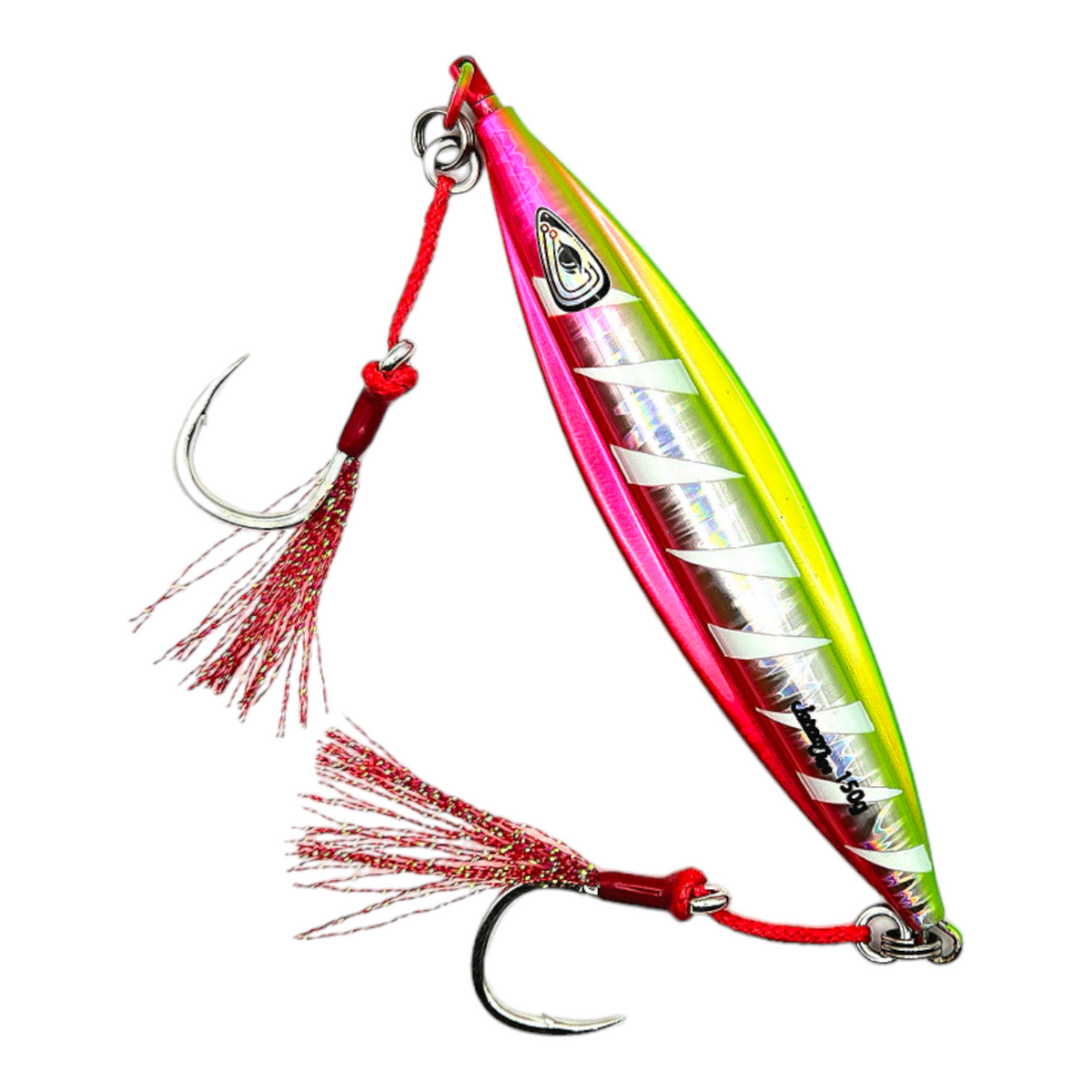 Torpedo Glider UFO Watermelon Glow Slow Pitch Jig – Johnny Jigs