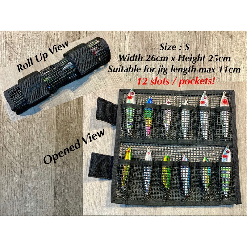 Temple Reef Mesh Jig Roll & Wallet