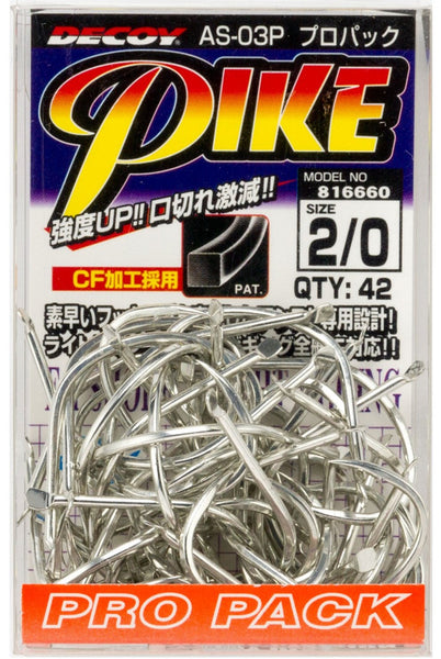 Decoy AS-04P Pro Pack Jigging Single Pike Hyper Size 3/0 (5673