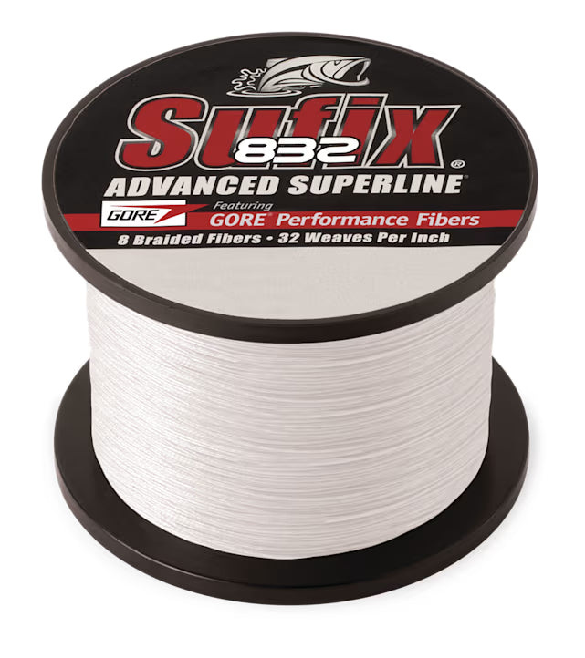 Sufix 832 Advanced Superline Braid - 20lb - Ghost