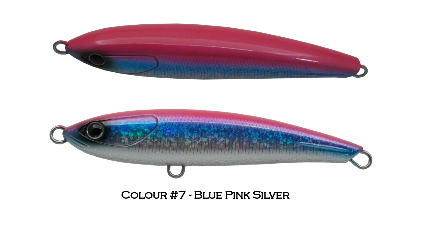 Ocean's Legacy Keeling Lure - Blue Pink Silver 45g - Blue Pink Silver 82g