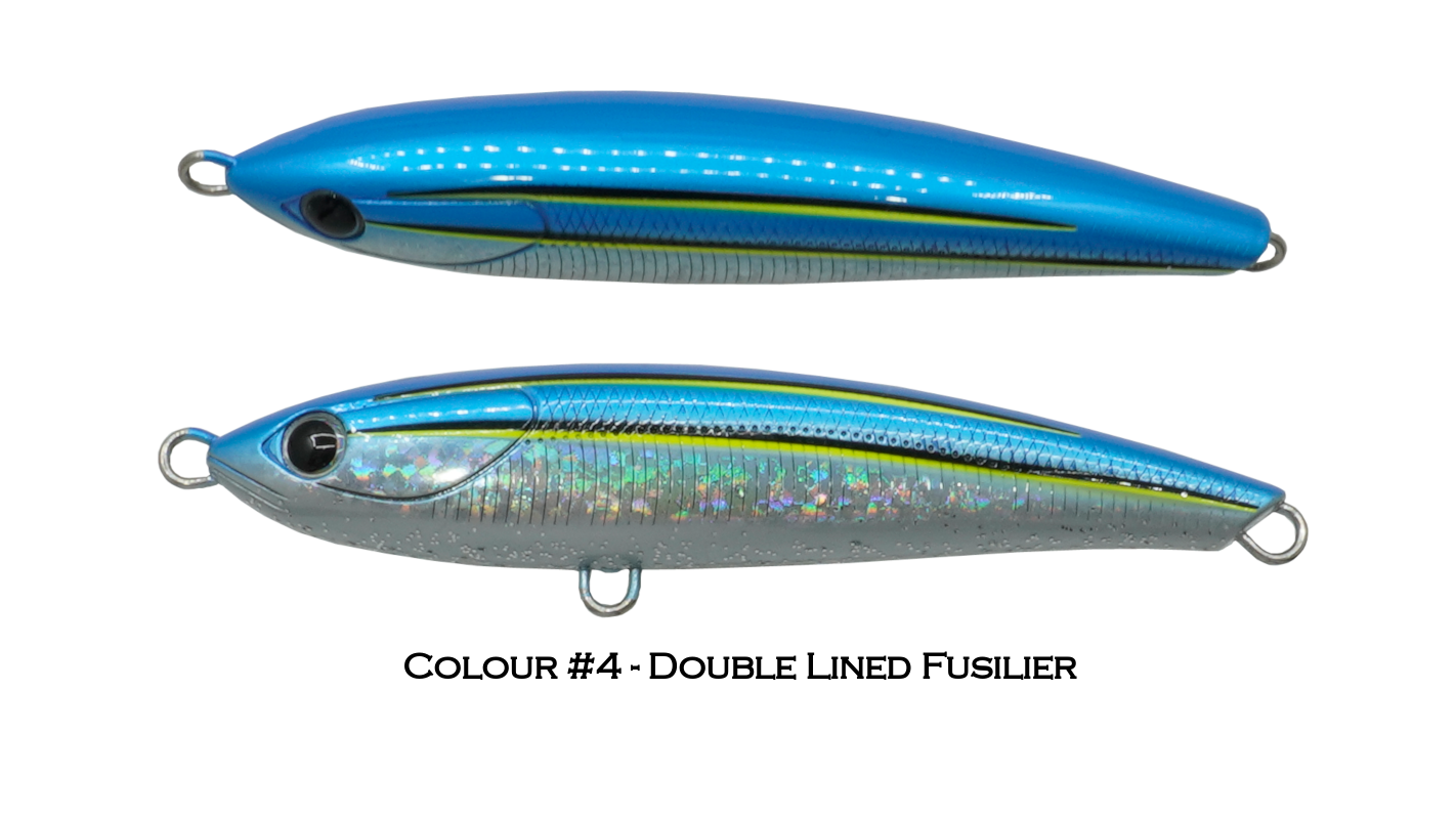 Ocean's Legacy Keeling Lure - Double Lined Fusilier 45g - Double Lined Fusilier 82g