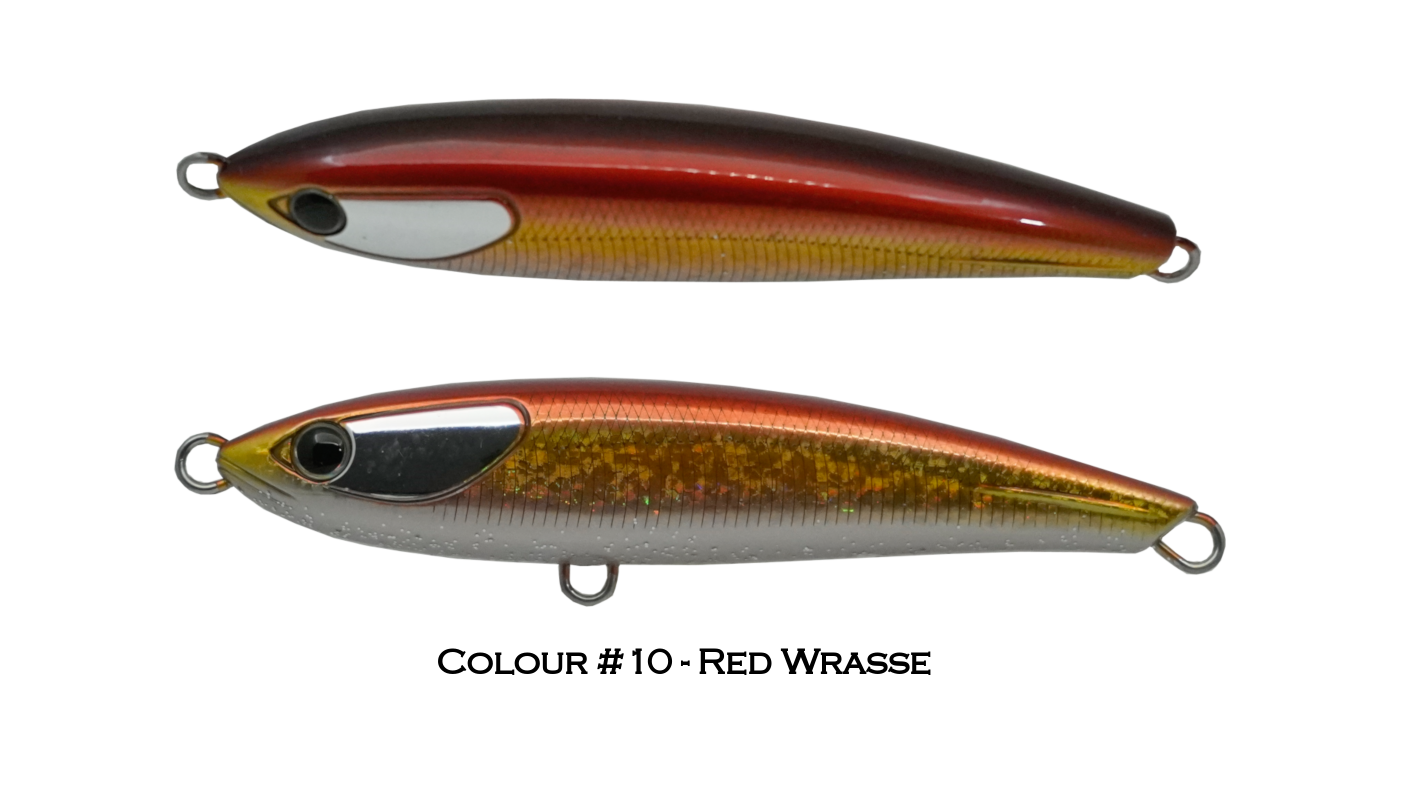 Ocean's Legacy Keeling Lure - Red Wrasse 45g - Red Wrasse 82g