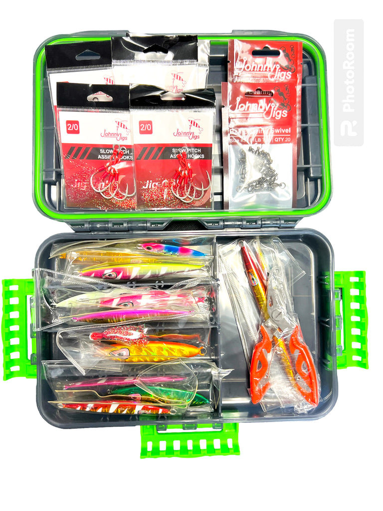 catchmeister Fishing Lure Kit, Fishing Tackle Box with Tackle
