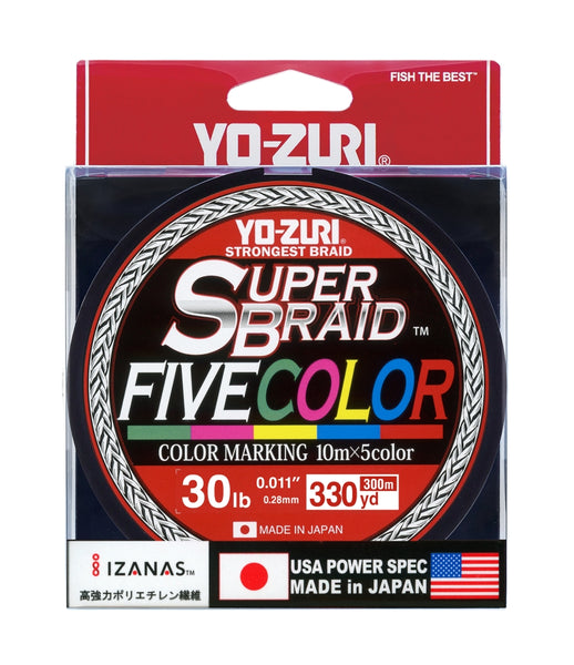 Yo-Zuri Super Braid Five Color – Johnny Jigs