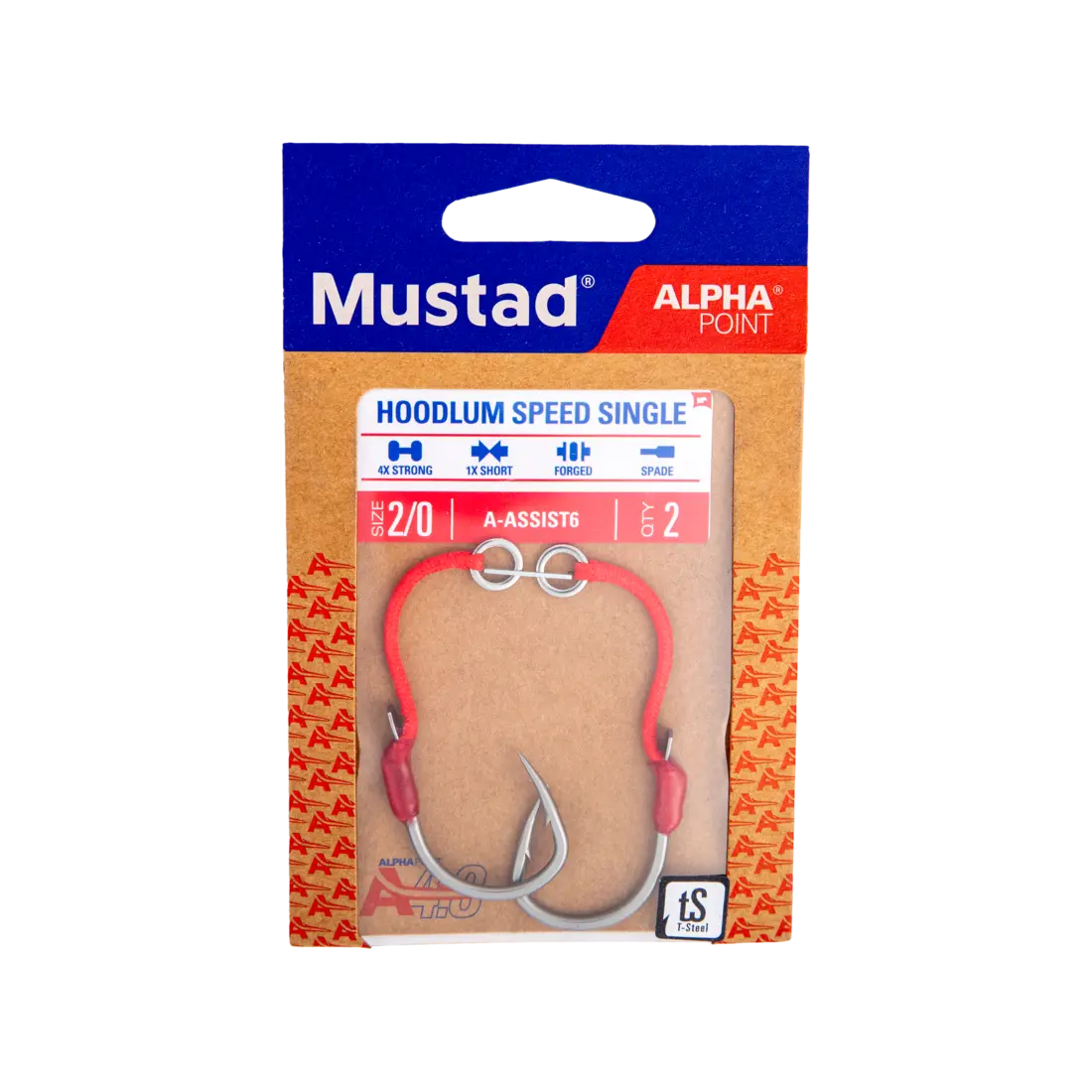 Mustad HOODLUM® Single Assist Hooks