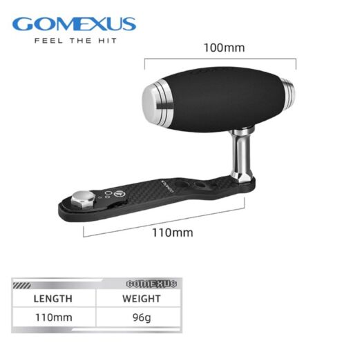 Gomexus Reel Handle Aluminum with T-bar Knob EVA