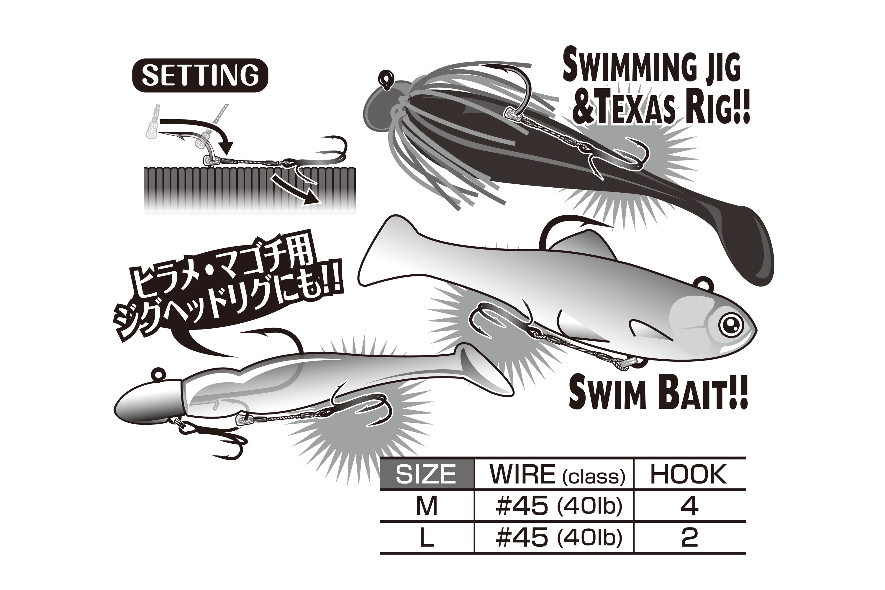 Decoy Wire Double Assist (WA-51)