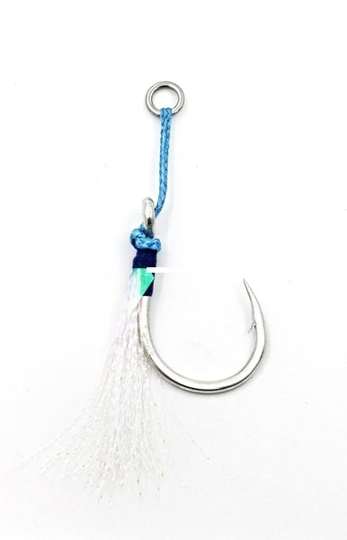Mustad Ocean Crystal Single Jigging Assist Hook – Johnny Jigs