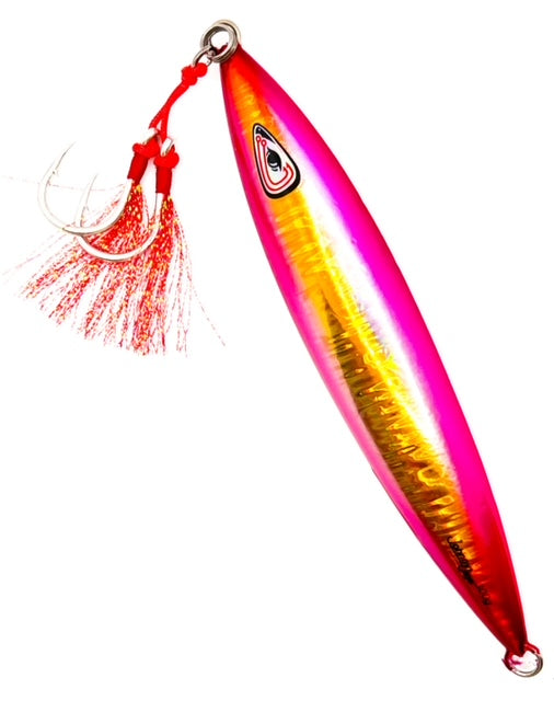 Falling Leaf Guava Glow Slow Pitch Jig