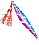 Flat Back Blue/Pink Glow Slow Pitch Jig