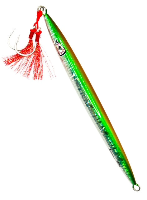 Torpedo Sand Eel Slow Pitch Jig - 100g Micro - 150g - 200g - 250g