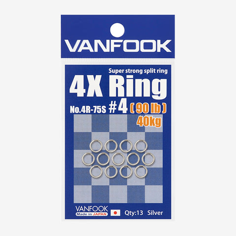 VANFOOK 4X SPLIT RINGS