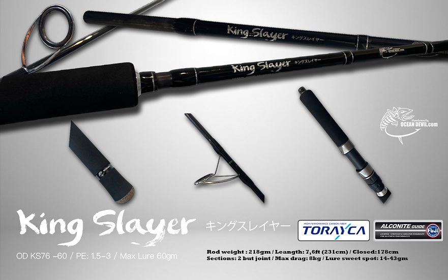 Ocean Devil King Slayer Casting Rod