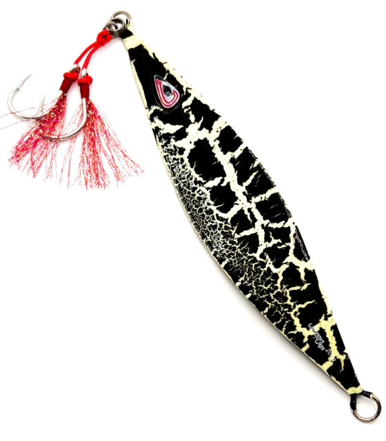 Rabbit Ear Black Crackle Slow Pitch Jig