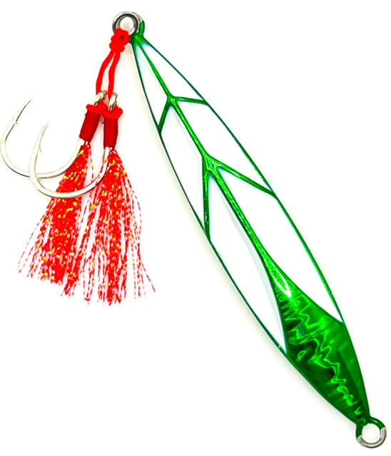 Falling Leaf Green Glow Slow Pitch Jig