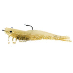 D.O.A. 3" Shrimp Glow/Gold Rush Belly 1/4 oz. - Glow/Gold Rush Belly / 1/4oz (7g) | 3 inch