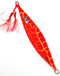 Rabbit Ear Red Crackle Slow Pitch Jig