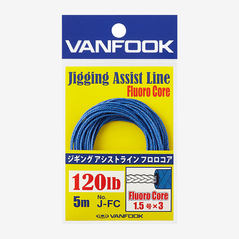 VANFOOK Jigging Assist Line Fluoro Core