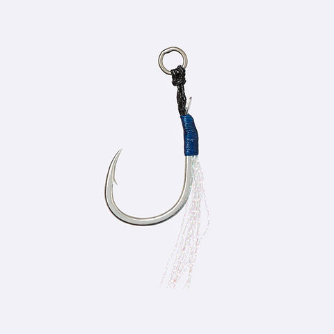 Generic 20pcs/lot Assist Hook Barbed Single Jig Hooks Thread