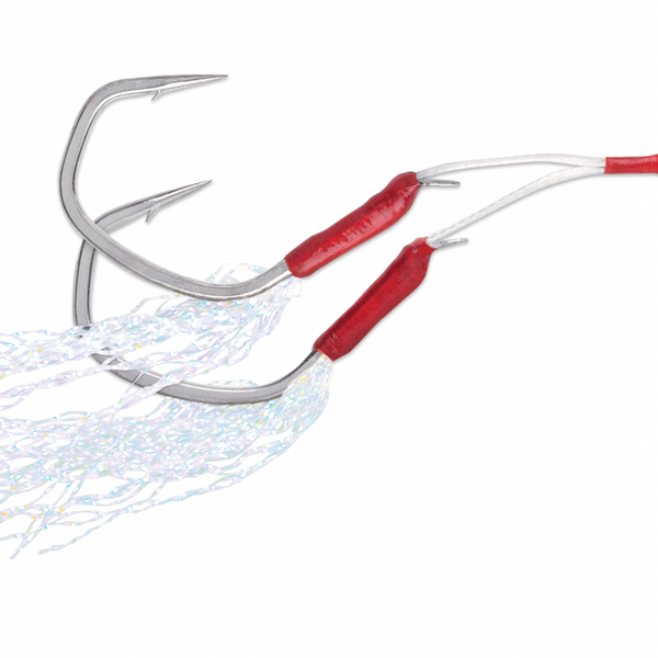double assist hooks for shark fishing VMC TechSet Tandem Assist Hooks